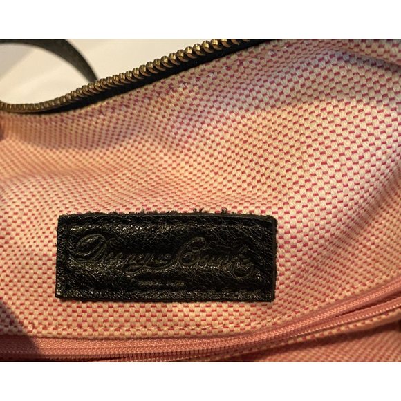 Dooney and Bourke Black Leather‎ Purse, satchel style, beautiful detail - Picture 6 of 15